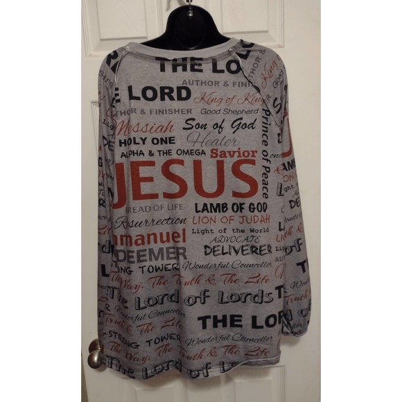 Mislook brand Women's Jesus shirt size 3xl - Picture 4 of 6